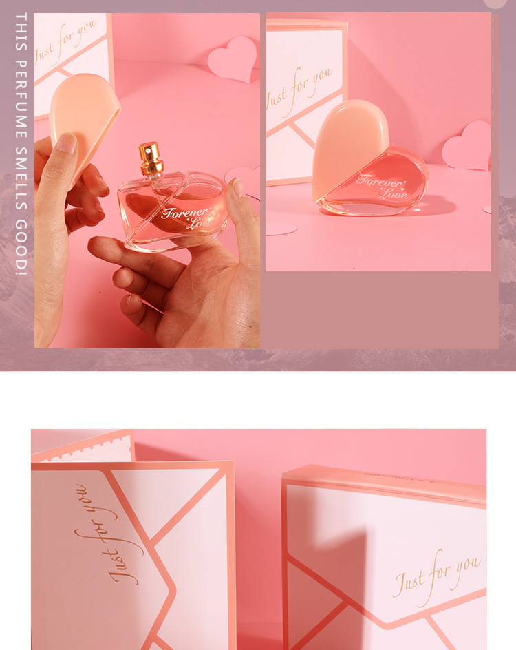 2024 Nouveau parfum chaud populaire pour les femmes du premier amour à Paris Parfum petit groupe d'étudiants Eau de toilette durable 50 ml Arôme de fruit_voghion.com