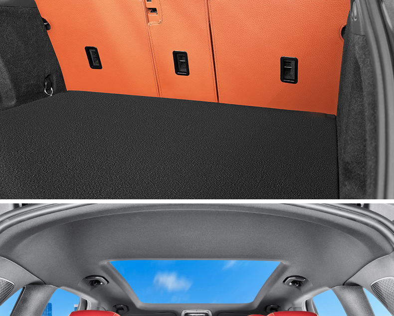 Suitable for Mercedes-Benz Glc300L Rear Seat Back Anti-Kick Pad Glc260L Trunk Protective Pad Interior Supplies