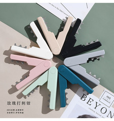 馬卡龍玫瑰花鬱金香除刺打刺鉗花店用品鮮花花藝去刺花束包裝批發