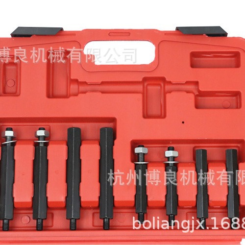 12 piezas de rodamiento de doble disco y doble disco, extractor, rodamiento de diámetro interior y exterior, caja de cambios, chasis especial, herramientas de reparación de automóviles