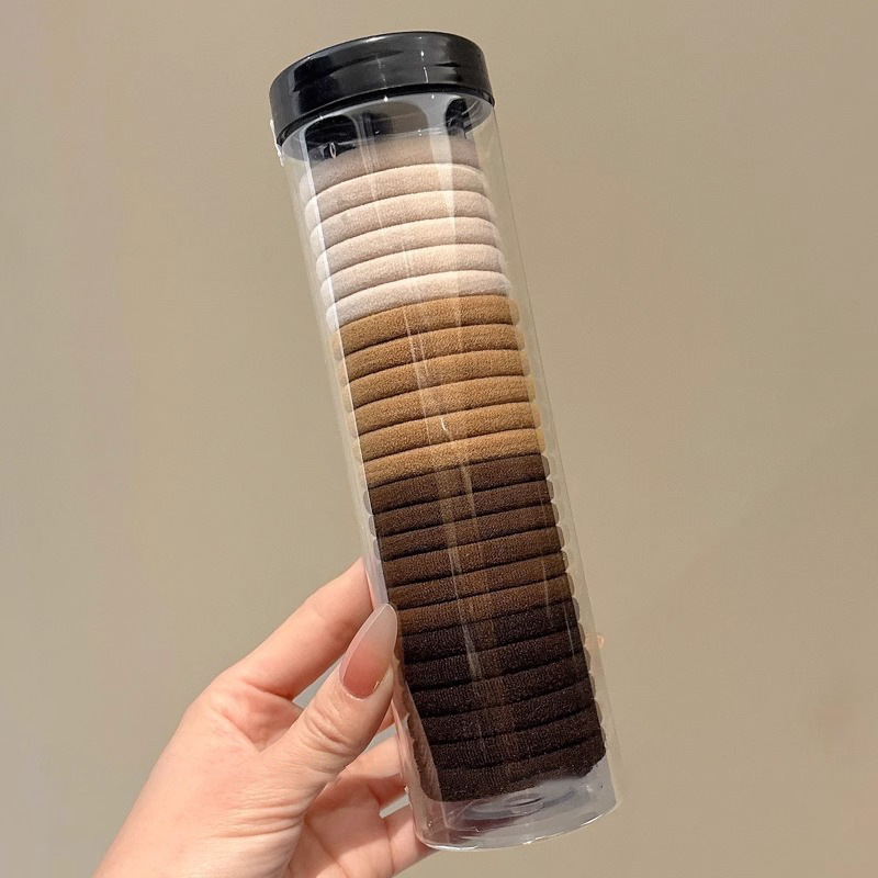 Cauda de caballo alta mujer cabello duradero cuerda de cabello cuerda de cabello anillo de cabello banda de goma simple bola de alta elasticidad