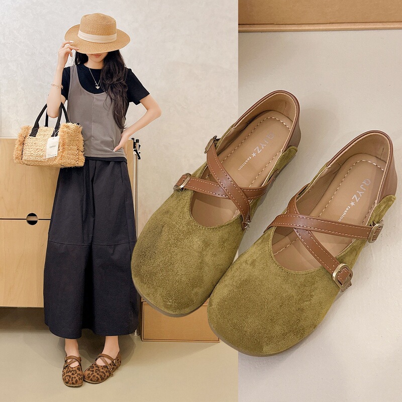 Women's flat shoes 2026 new summer and autumn models, super stylish and comfortable, Mary Jane shoes to pair with skirts, evening shoes, loafers Women's flat shoes 2026 new summer and autumn models, super stylish and comfortable, Mary Jane shoes to pair with skirts, evening shoes, loafers