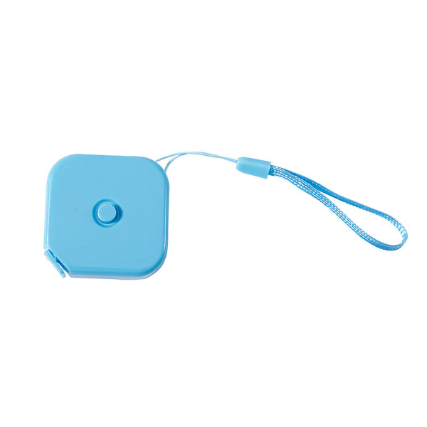 Square solid color cute small handheld ruler for home use