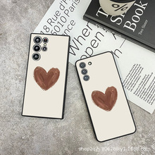 爱心适用三星S24/S23ULTRA手机壳外贸GalaxyS23/NOTE20保护套s210