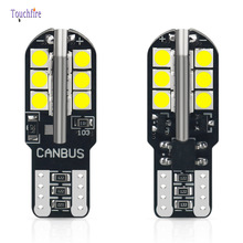 汽车LED车灯 T10 W5W 3030-24SMD示宽灯解码牌照灯CANBUS车内灯泡