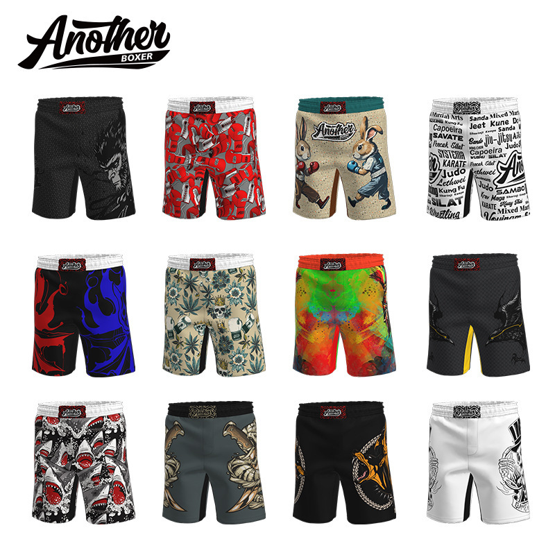 An Wholesale Mixed Martial Arts Shorts Four-Way Elastic High Elastic Mma Shorts Brazilian Jiu-Jitsu Training Pants Competition Shorts