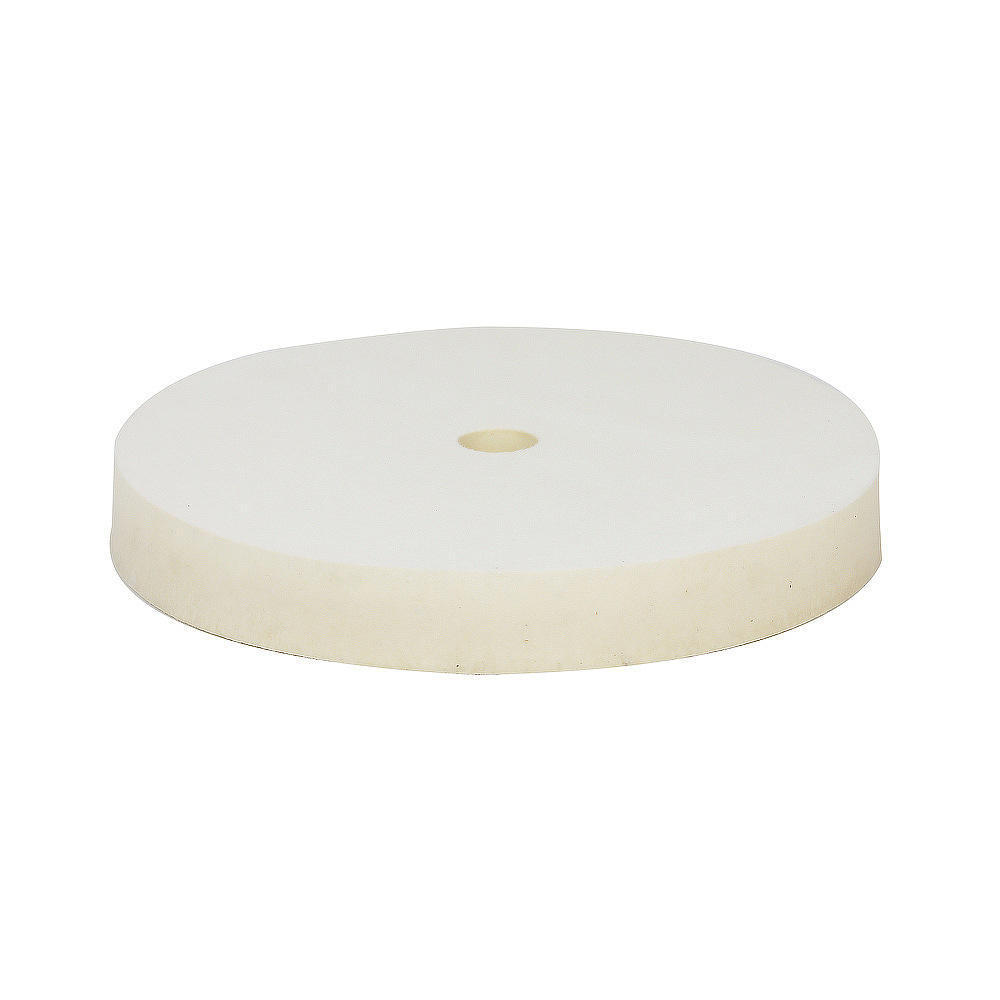 羊毛轮抛光打磨专用 细白高精度镜面毡轮 适配金属 / 不锈钢 / 铝