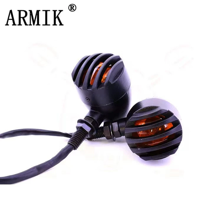 Аксессуары для мотоциклов Harley Cruise Prince, модифицированный ретро-забор, металлический корпус, указатель поворота, командный световой сигнал