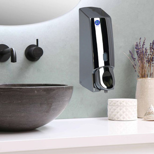 Lks Press-Type Hotel Household Kitchen Bathroom Soap Dispenser Wall-Mounted Punch-Free Soap Dispenser Hand Sanitizer Dispenser