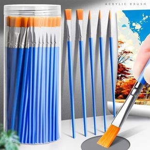 Gouache Oil Brushes Acrylic Brushes Watercolor Brushes Arrange Brushes Painted Chalk suit Brushes Color Pen Pigments