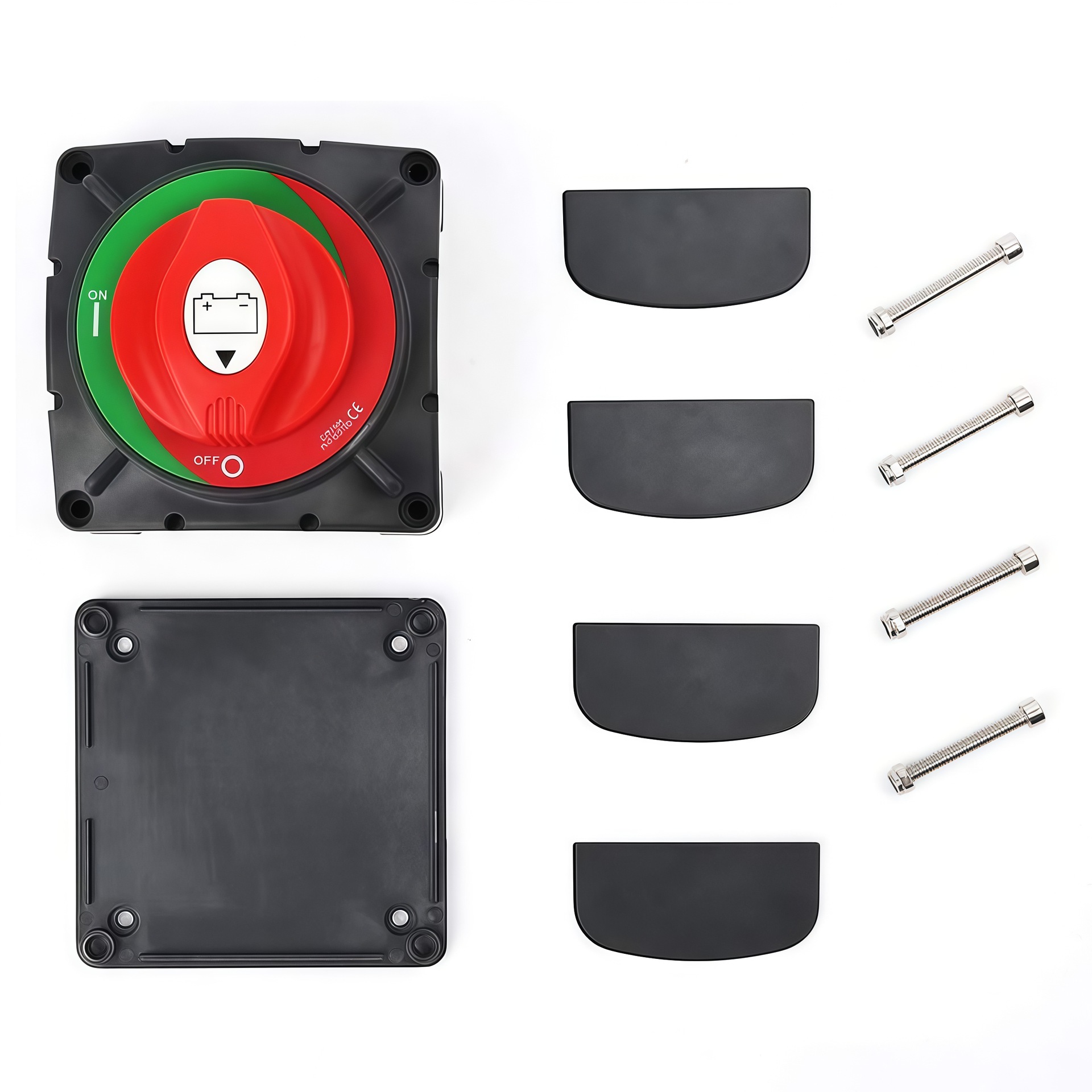 12V-48V Heavy-Duty Battery Power Switch Truck Trailer Ship Yacht 600A High Current Power-Off Switch