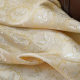 New Chinese Butterfly Jacquard Women's Dress Decorative Fabric National Style Vest Curtain Cream Style Yarn-dyed Fabric