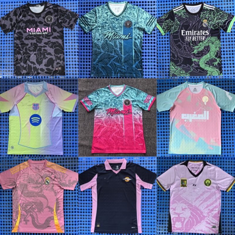 Miami Jersey Miscellaneous Wholesale 2526 Fan Version Summer Sports Football Uniform Printable Logo Trendy Sports