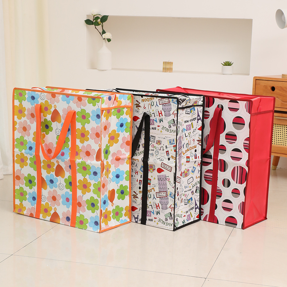 批发被子防尘袋加厚特大搬家收纳袋环保家用无纺布行李袋收纳袋