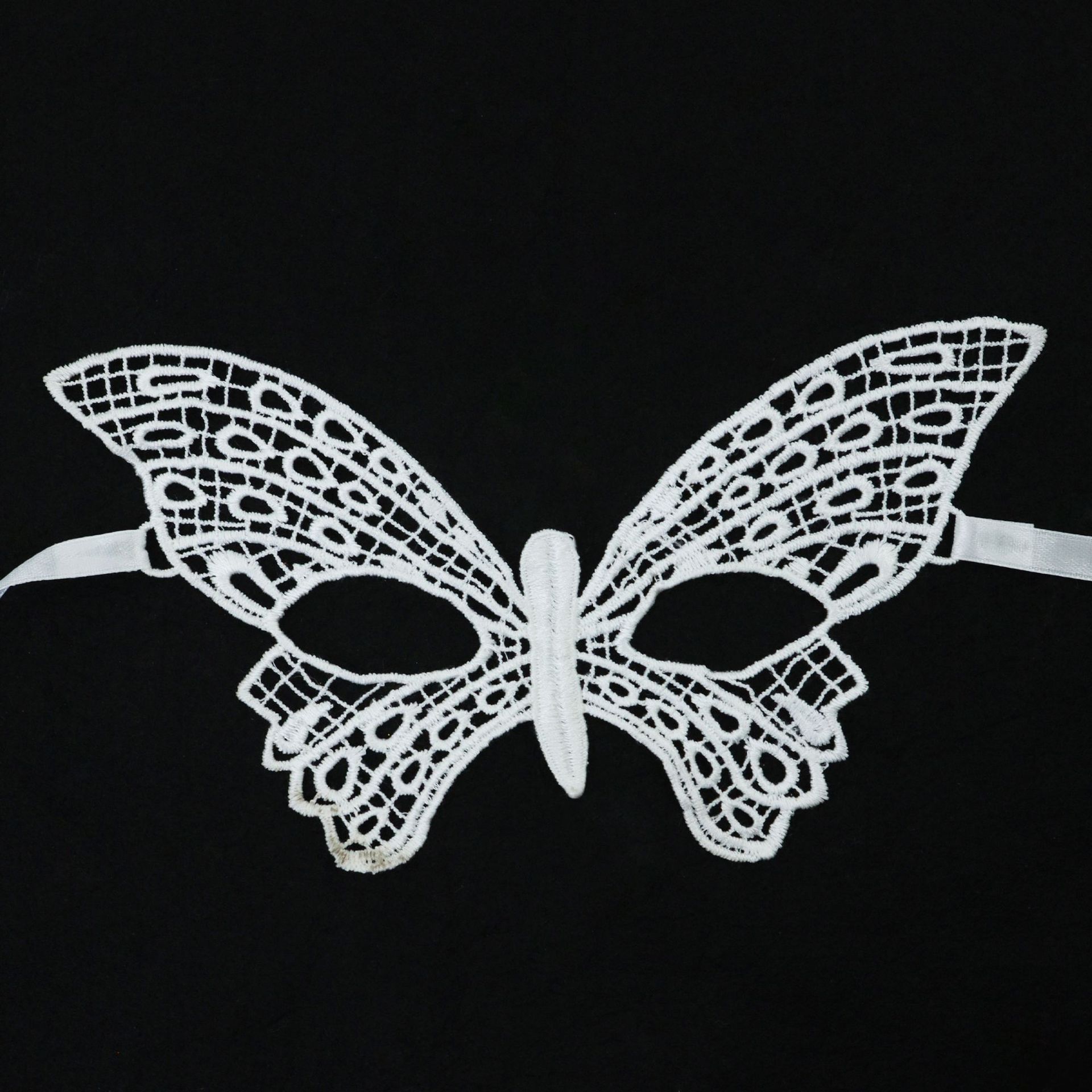 Carnaval máscara de encaje de venta transfronteriza máscara de maquillaje de fiesta de baile máscara de encaje amorfa máscara TK