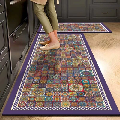 Water-Absorbing and Oil-Absorbing Mats, Door | Avtomobil döşəmə paspasları - rytc-44-technical-cloth-rubber-sole-40x-60cm-one-piece