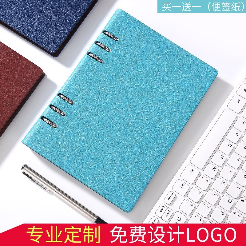 ビジネスノート B5 ルーズリーフブックシェル コーネルルーズリーフ紙 取り外し可能なレザーカバー レザードットマトリックスメモ帳|undefined
