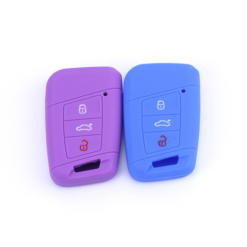Оптовый производитель подходит для Volkswagen Smart 3-кнопочный Magotan B8 чехол для ключей 17 новый Weiluan B8L Passat CC силиконовый ключ