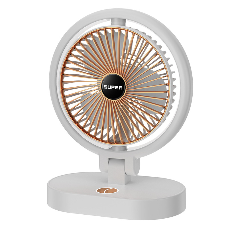 Amazon ventilador de lámpara de escritorio transfronterizo gran ventilador de viento ventilador de oficina doméstica ventilador pequeño ventilador de doble uso ventilador de circulación