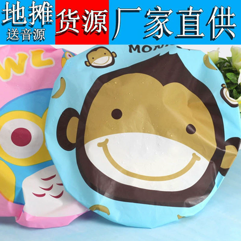 Т японская Милая шапочка для душа шапочка кухонная маслостойкая сигаретная шапочка мультфильм шапочка для душа водонепроницаемая шапочка для душа