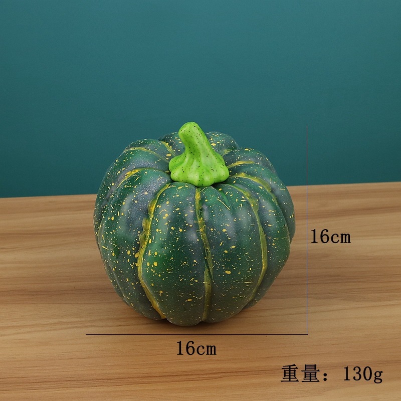 仿真水果仿真南瓜模型塑料蔬菜道具装饰万圣节商场橱窗摆件|undefined