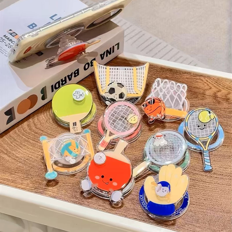 Strong Adsorption Couple Little Red Riding Book Super Fire jellycat Table Tennis Mobile Phone Magnetic Bracket Crazy Cute