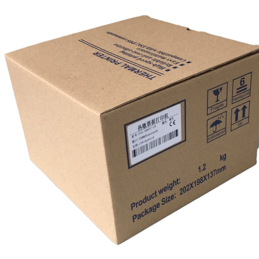 Фабричная продажа POS-5890T RS232/Parallel/Serial порт термически значительная маленькая кассовая принтер