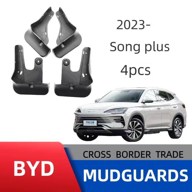 Guardabarros para BYD Song SONG Plus, Modelos 2023-2025, Modificación de Guardabarros para Automóviles, Comercio Exterior Transfronterizo.