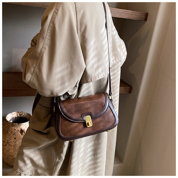 Women's Crossbody Bag Contrast Colour Small Square Shoulder Bag_voghion.com