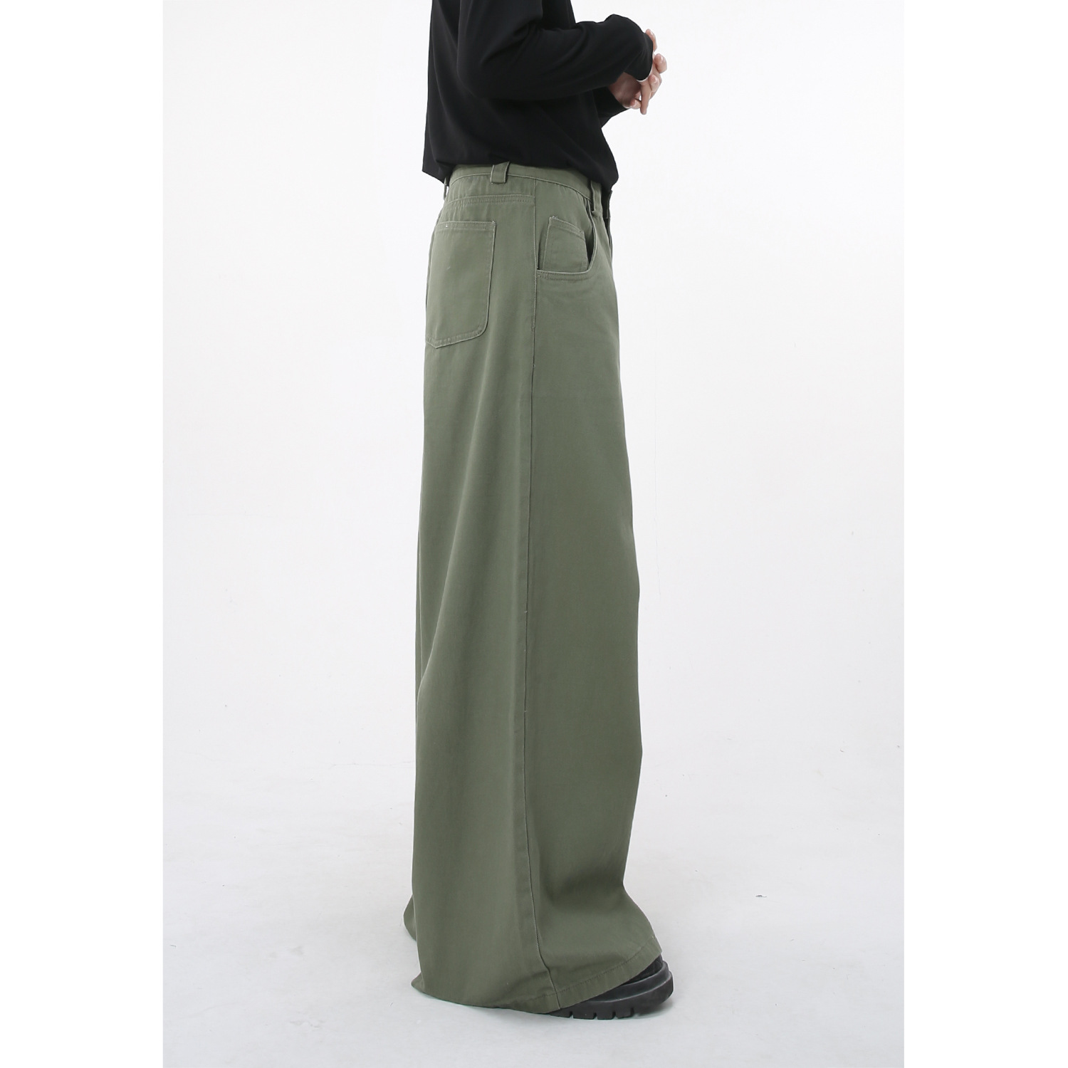 Mtlclothes ropa de Hombre | 2022 Otoño e Invierno nuevos hombres casual jeans straight Loose retro moda