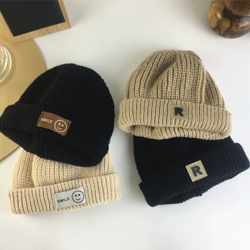 Unisex stickad beanie mössa för bebisar och barn varm_voghion.com