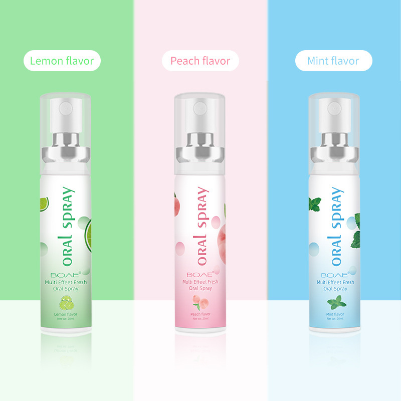 [Premium Selection] Boae Oral Freshener Oral Care Portable Mouth Spray Fresh Breath Mouth Spray Wholesale