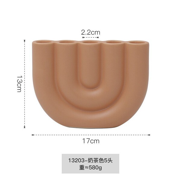European simple creative ceramic candle holder Nordic home dining…