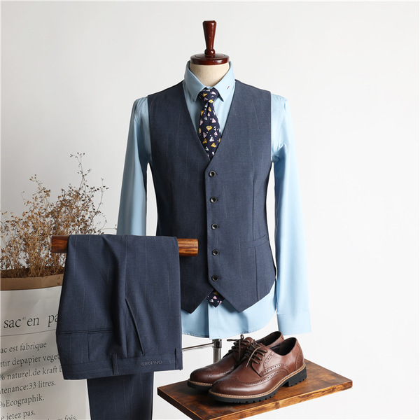 Blue men's set