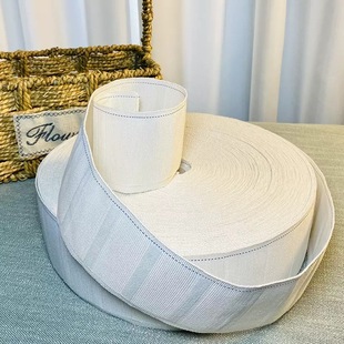 in stock Curtain Cloth with Cotton Strip White Cloth Strip Curtain Accessories Cloth Bag Thickened Curtain Belt