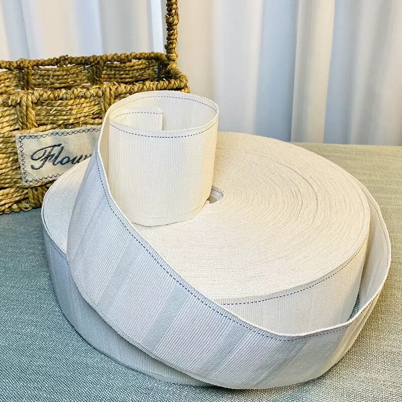 in stock Curtain Cloth with Cotton Strip White Cloth Strip Curtain Accessories Cloth Bag Thickened Curtain Belt