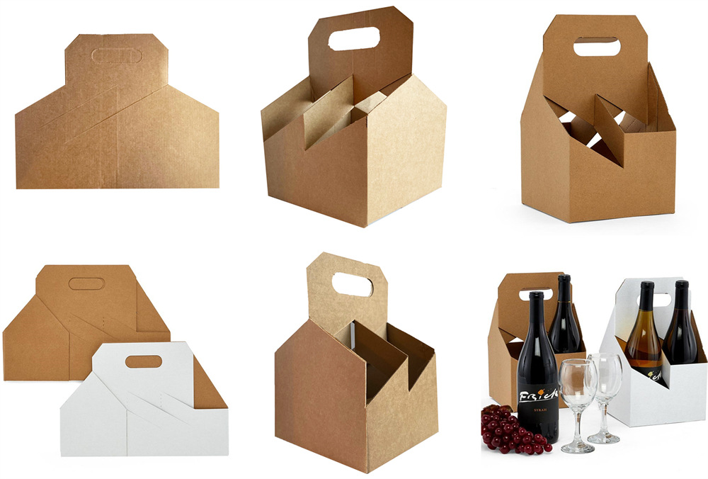 Wine Bottle Carrier Box(446).j