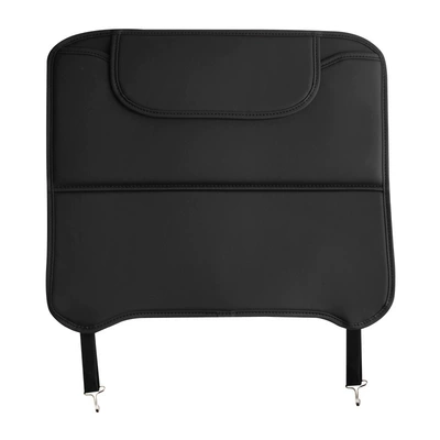Chair back anti-kick pad storage bag universal leather