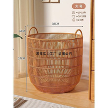 藤编防水衣篓脏衣篮篮脏衣服收纳玩具卧室酒店浴室脏衣篓包邮批发