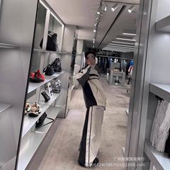 25fw正确版B家巴黎小logo刺绣前后拼接校服外套夹克宽松男女同款