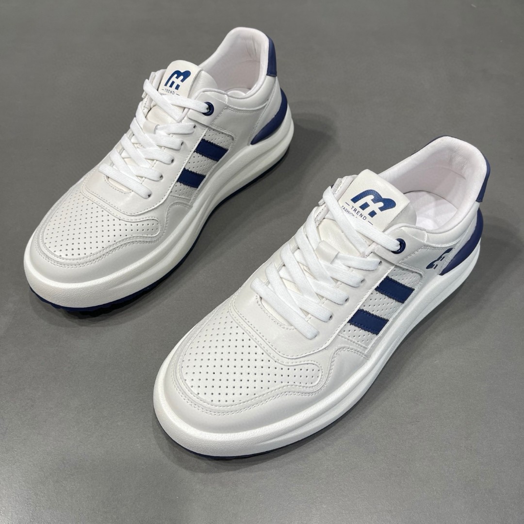 8903 화이트 가죽과 면