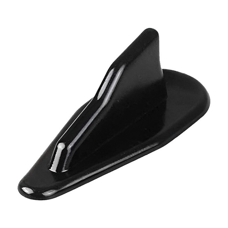 Amazon Ebay Hot Selling Evo Style Black Carbon Fiber Shark Fin Antenna Tail Deflector Car Antenna
