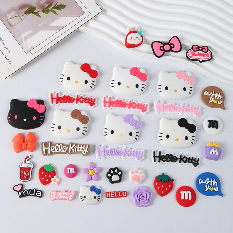 Hollekitty кошачья голова мягкая резиновая фурнитура для мобильного телефона