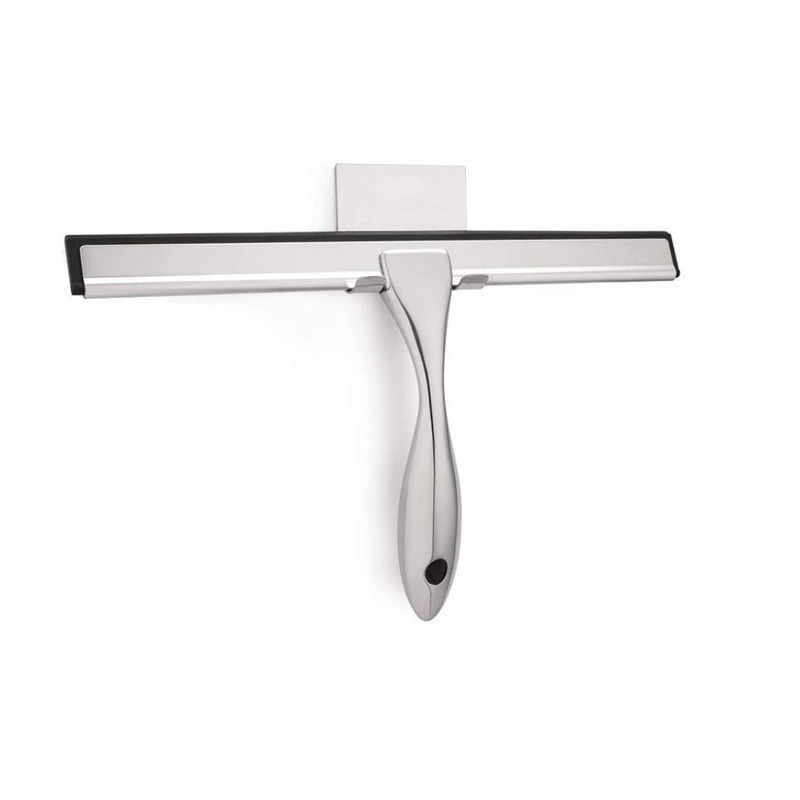 Bathroom and Kitchen Stainless Steel Glass Scraper Wiper 10inch Wide 25cm Multifunctional Shower Scraper Bathroom and Kitchen Stainless Steel Glass Scraper Wiper 10inch Wide 25cm Multifunctional Shower Scraper