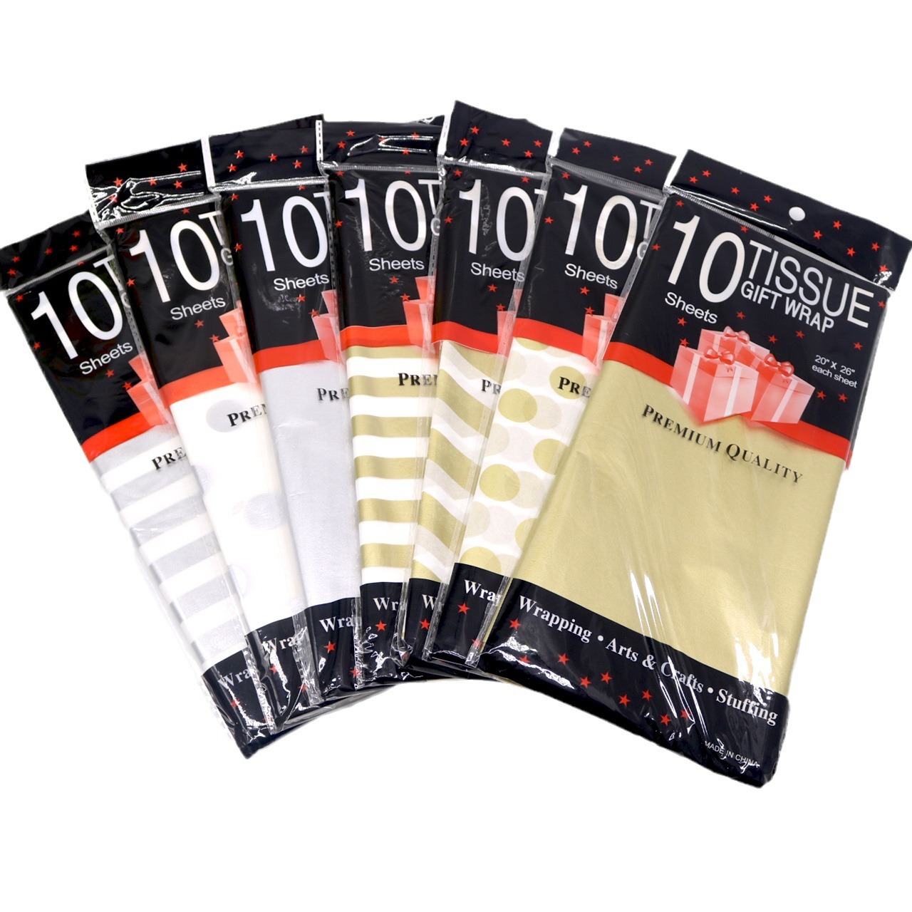 Fabricante spot copia de color papel de algodón papel de embalaje de fuegos artificiales papel de seda papel de Sydney 10 hojas 51*66cm