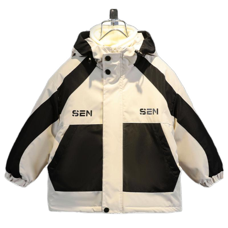 남학생 3 대 1 러쉬 재킷 2024 년 가을과 겨울 새로운 세련 된 유행  소녀 겨울 옷 어린이 가을