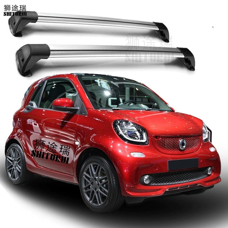 Подходит для Mercedes-Benz smart for two 451 453, автомобильный багажник на крыше, дорожный чемодан бесплатно