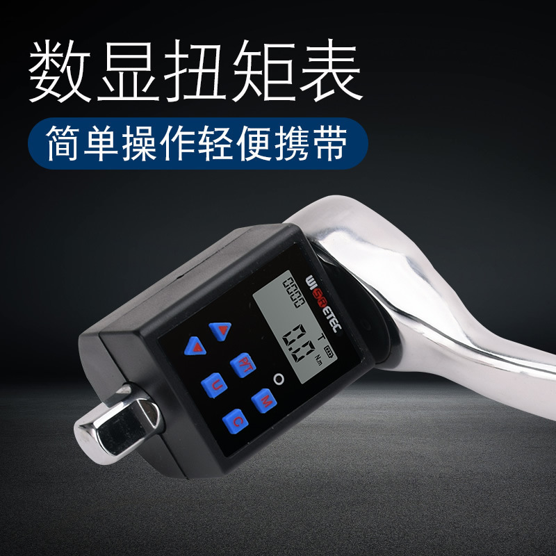 Portable High Precision Electronic Digital Torque Meter Torque Link Torque Strap Backlit Torque Meter Torque Measurement