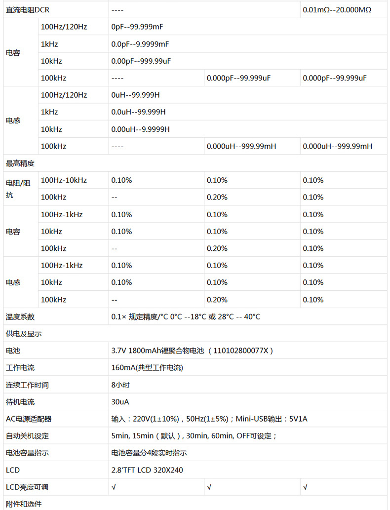 优利德UT622手持式数字电桥详情_11