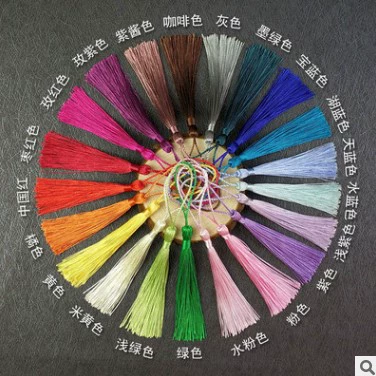 Бахроматические шипы веер маленькие бахромы висячие шипы подушка подушка шарики закладки фонарь праздничный производитель аксессуаров для бахромы